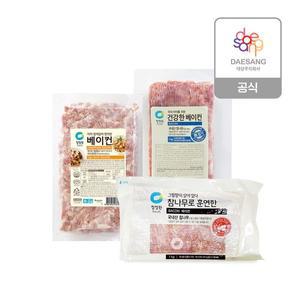[청정원] 냉동 베이컨 3종(훈연/우리아이/요리가편한) 1kg 골라담기..[32238558]