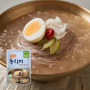 [인정식탁][고삼농협]착한들 한우 동치미 냉면 육수 330ml x 15팩