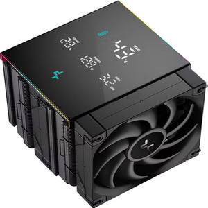 :딥쿨 DEEPCOOL AK620 DIGITAL PRO 듀얼타워 공랭 CPU 쿨러 (블랙)