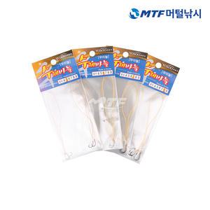 이화 정통수제바늘 무미늘 긴목줄 묶음바늘 민물바늘