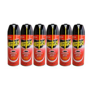 에프킬라 바퀴살충제 울트라 스프레이 500ml X6 바퀴벌레약 바퀴벌레퇴치
