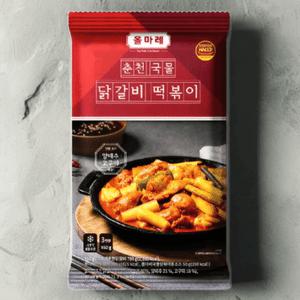 올마레 춘천 국물 닭갈비 떡볶이 700g 3인분
