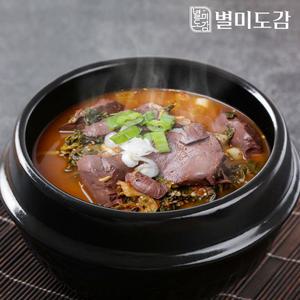 [별미도감] 별미 선지우거지 해장국 500g x 4팩 양평해장국