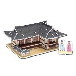 기와집 건물 건축 우드락 조립 모형 DIY 만들기