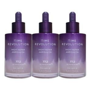 미샤 타임 레볼루션 나이트 보랏빛 앰플 5X 70ml 3개