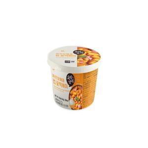 요리궁리 매콤 까르보나라 컵 꽃 떡볶이 140g 16개입