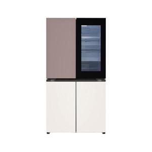 [LG] 디오스 오브제 노크온 냉장고 T875MKE312