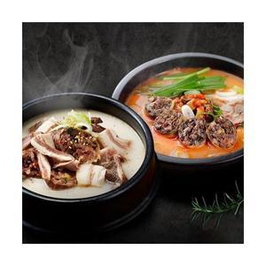 국내산 토종 얼큰 순대국밥 700g 5팩 순댓국 순대국 전골 캠핑 밀키트