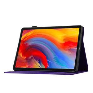 럭셔리 패션 PU 가죽 플립 케이스, 레노버 탭 M11 TB330FU 샤오신 2024 낙하 방지 커버 스탠드 거치대