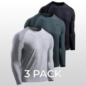 [테슬라] 하이퍼드라이 라운드 긴팔 3팩  TM-MTL71