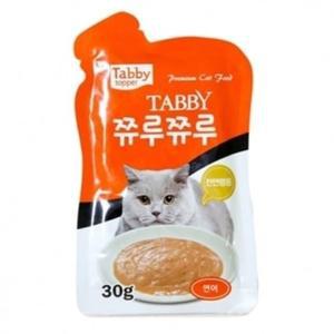 연어 인기 쮸루 30g 12개 감성 고양이 간식 츄르 츄잉 (WFH52LU)