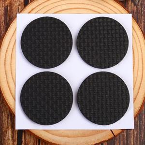 검정EVA스펀지 원형의자소리방지패드 소파다리보호패드 40mm 4p