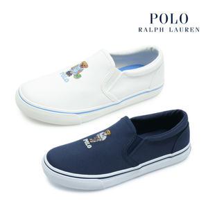 [롯데백화점]폴로랄프로렌 POLO KEATON SLIP ON BEAR 크림 아동슬립온 RF104013