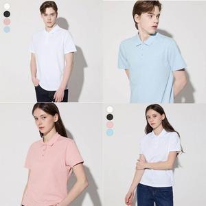 [갤러리아] GUESS S/S [공용] 커플 에어로쿨피케 카라반팔티셔츠