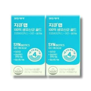 지큐랩 100억 생유산균 골드 500mg x 60캡슐 2박스