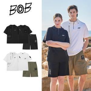 BOB 25SS 남성 핫썸머 3종 패키지(티셔츠+아노락+팬츠)