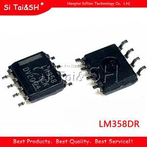 50pcs LM358DR SOP8 LM358 SOP LM358D SMD  오리지널 IC 양방향 연산 증폭기 칩