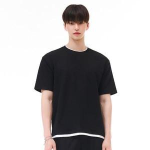 [체이스컬트] HC09 남성 레이어드 반팔 티셔츠  EBRK5815D03 (S33271075)