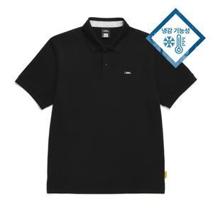 [공식] 내셔널지오그래픽 N242UPL920 카리디 피케 반팔 티셔츠 CARBON BLACK