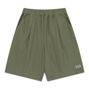[Lee Kids](센텀시티점)4부 앞주름 포인트 저지팬츠 카키 LK2502SO12KH