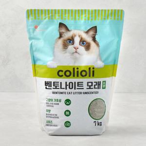 콜리올리 벤토나이트 모래 (무향) (7KG(9L))