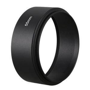 Canon Nikon Pentax Sony Olympus용 Smart-55Mm 마운트 표준 금속 렌즈 후드