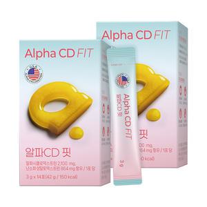 GC녹십자웰빙 알파CD핏 14포 X 2박스