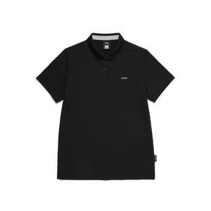 내셔널지오그래픽 N252WPL020 여성 카리디 베이직핏 피케 반팔 티셔츠 CARBON BLACK N252WPL020198 1079146