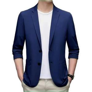 남자 여름 캐주얼 콤비자켓 슬림핏 올젠 경량 바쏘옴므