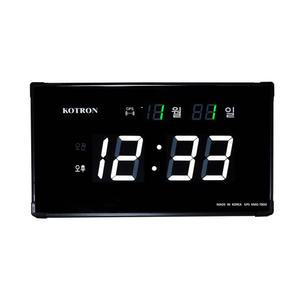 KOTRON LED 벽걸이시계 KMG7800 무소음 국산 거실 업소용