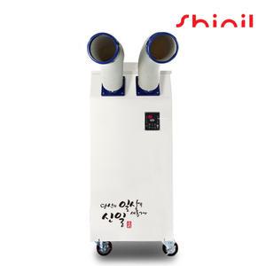 신일전자 이동식에어컨 2구 바람 15평형 휴게소 ASMA-C6100WN