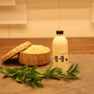 순진식품 백태콩물 맷돌 콩국물 국내산 1000ml 2병