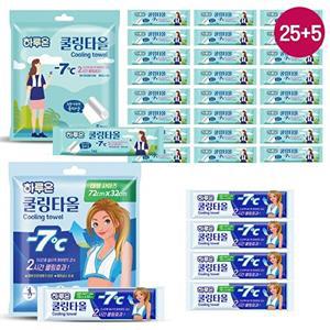 [하루온]하루온 -7도 쿨링타올 바디시트 30매 (일반형25매+대형5매)