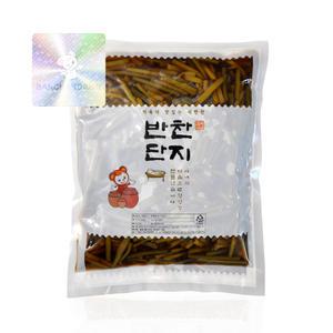 반찬단지 간장마늘쫑 1kg ,1개