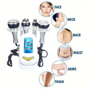 40K 3/4 In1 Cavitation 바디 슬리밍 기계 페이셜 마사지 피부 페이스 리프팅 진공 흡입 장치