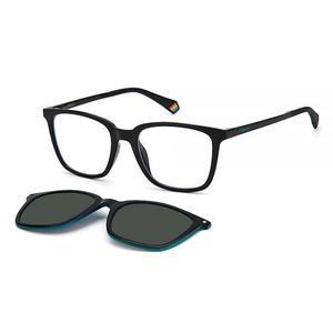 Polaroid 선글라스 PLD 6136/CS 직사각형 블랙/편광 그레이 51mm 18mm 559646