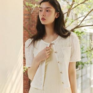 잇미샤 25 SS 레이스 오픈 블라우스 ITP6ZBL880 1024575