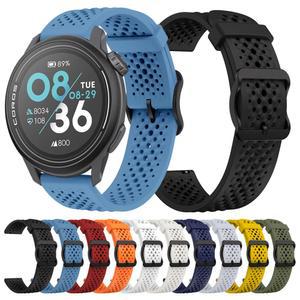 COROS APEX 2 Pro Apex 46mm 실리콘 시계 스트랩 Smartwatch Band correa 용 COROS Pace 3 스트랩 용 22mm 스포츠 팔찌