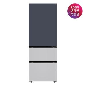 LG 디오스 오브제컬렉션 김치톡톡 Fit & Max 3도어 324L Z334MNR122S