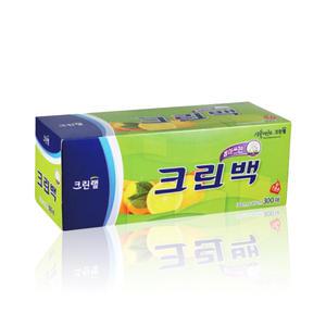 크린랩 크린백 위생백 50매 100매 300매 미니 / 중 / 대 휴대용 손잡이