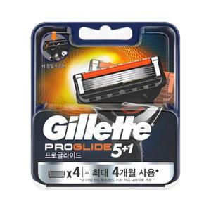 [질레트] 프로글라이드 매뉴얼 면도날 x 4개
