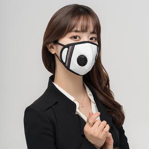 아이러브허브 KF94 시험완료 패션 밸브 마스크 화이트