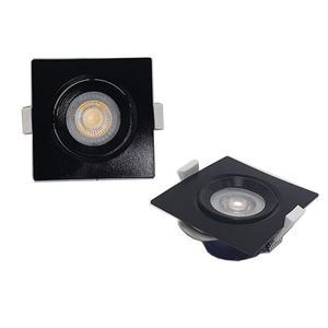 THE SSEN LED 사각 다운라이트 3인치 7W 블랙 COB