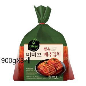 [비비고](의정부점)CJ 비비고 썰은배추김치 900gX3개