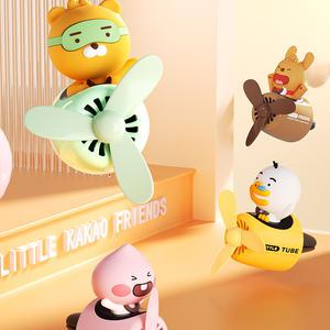 KAKAO FRIENDS 프로펠러 방향제 송풍구 디퓨저 카카오프렌즈 캐릭터 자동차 장식소품 실내장식 선물
