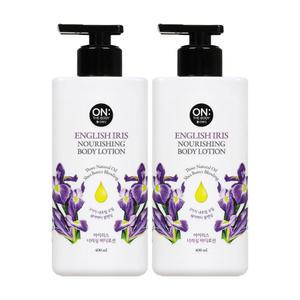 온더바디 체리블라썸 바디로션 아이리스 400ml, 2개
