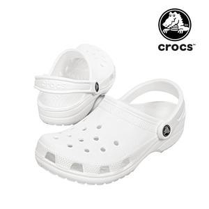 [크록스] CROCS 클래식 클로그 화이트 10001-100