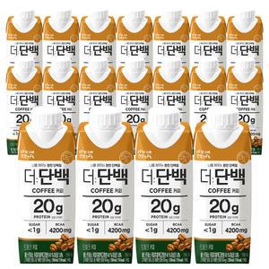 빙그레 더단백 드링크 커피 250ml 18개 / 프로틴 단백질 보충 음료