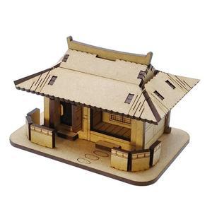 국산 나무 조립 한옥 기와집 프라모델 건축 건물 모형 DIY 만들기