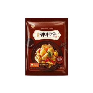 올반 꿔바로우 바삭한 쫄깃한 꿔바로우 튀김 1.2kg 1개